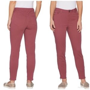 [LOGO] Petite Stretch Twill Ankle Pant